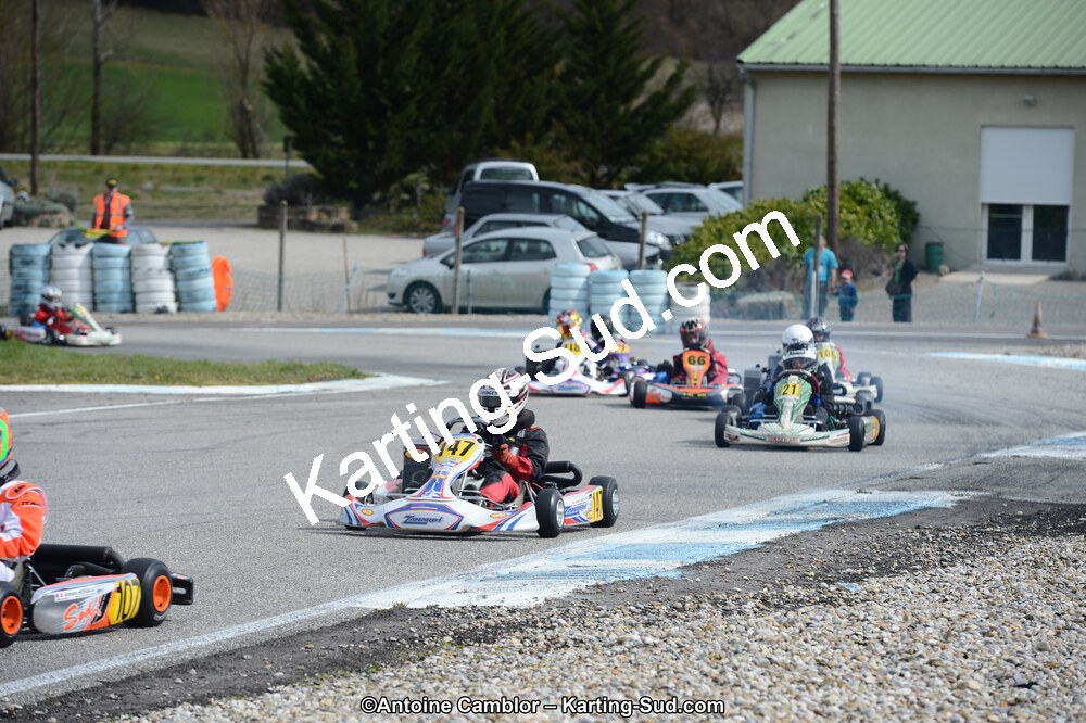 10/03/2013 : 1ère manche du Trophée Vincent Sanchez à Lavelanet (Photos Antoine Camblor) 2013 — karting