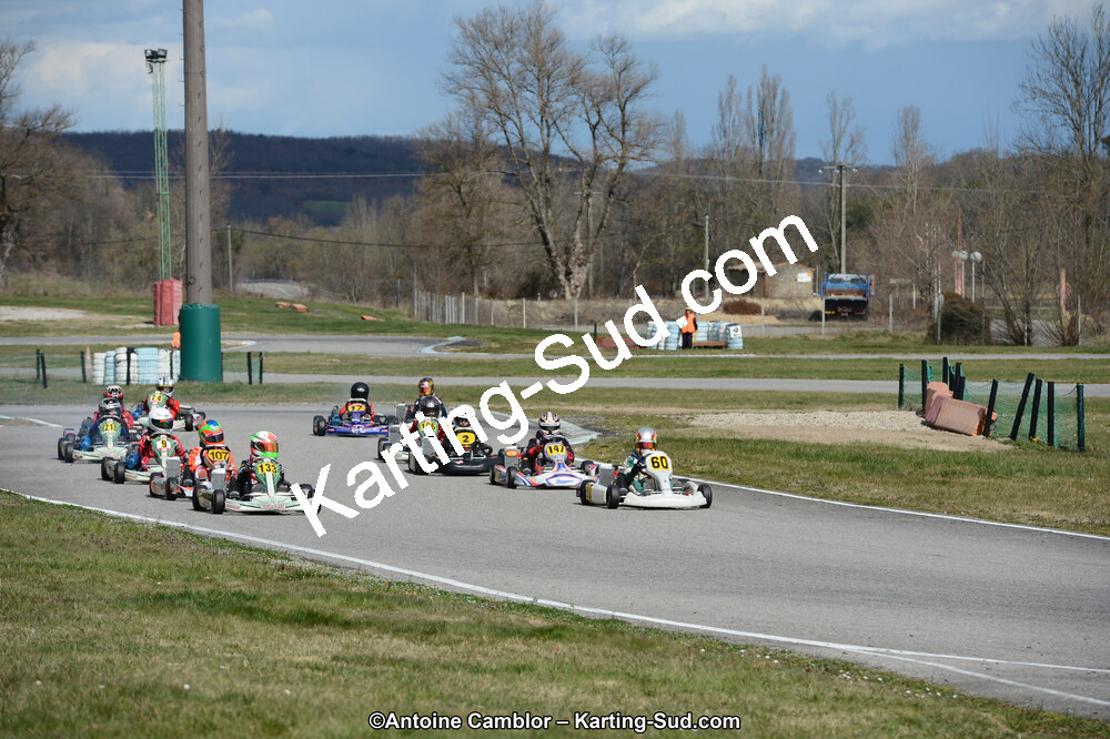 10/03/2013 : 1ère manche du Trophée Vincent Sanchez à Lavelanet (Photos Antoine Camblor) 2013 — karting