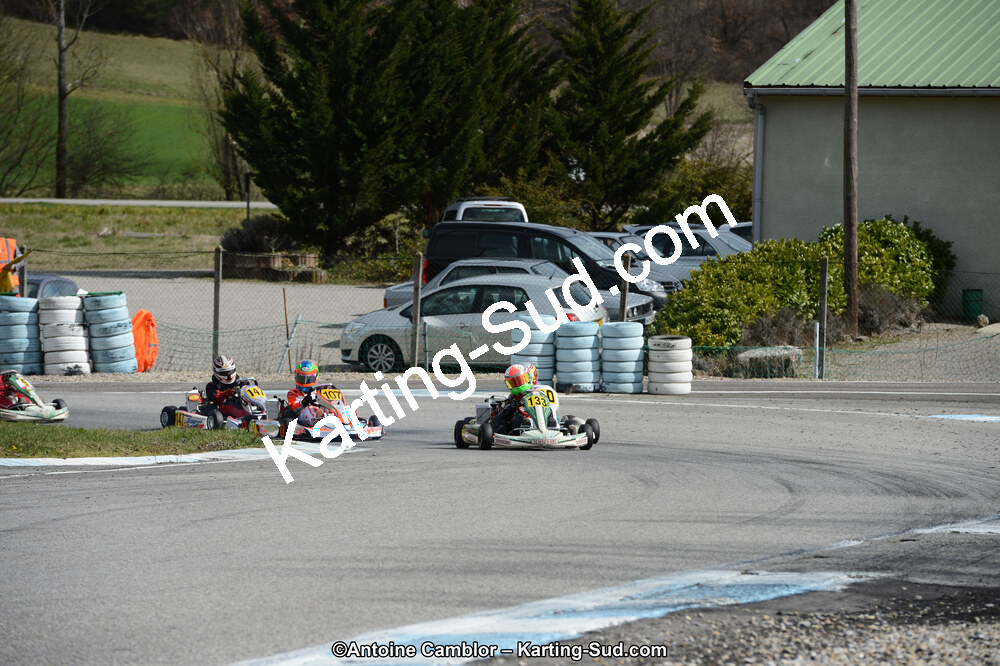 10/03/2013 : 1ère manche du Trophée Vincent Sanchez à Lavelanet (Photos Antoine Camblor) 2013 — karting