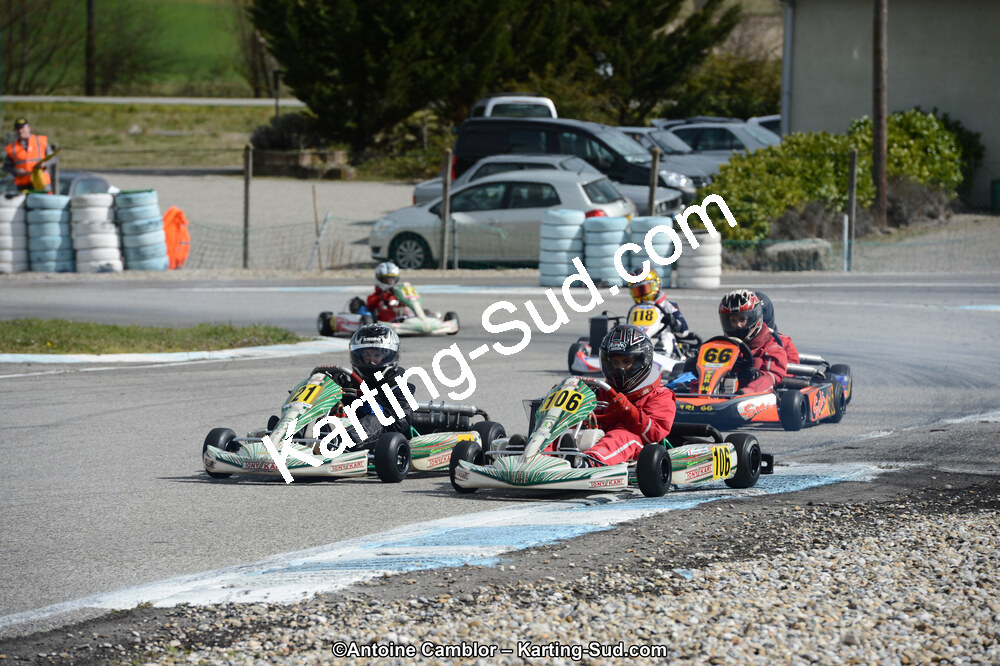 10/03/2013 : 1ère manche du Trophée Vincent Sanchez à Lavelanet (Photos Antoine Camblor) 2013 — karting