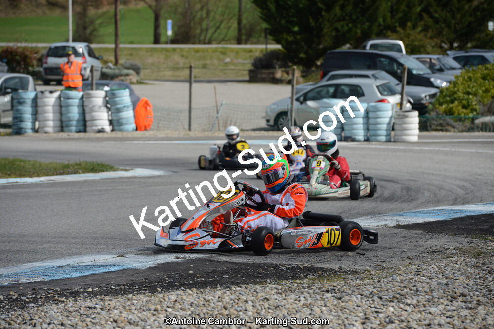 10/03/2013 : 1ère manche du Trophée Vincent Sanchez à Lavelanet (Photos Antoine Camblor) 2013 — karting