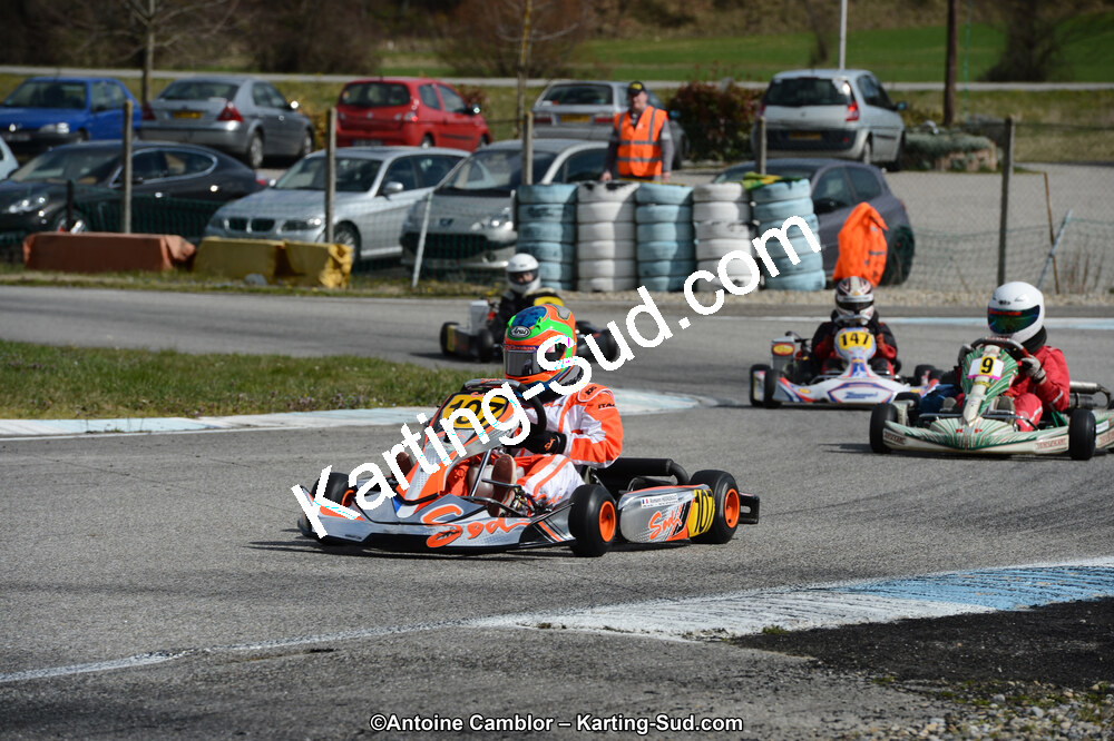 10/03/2013 : 1ère manche du Trophée Vincent Sanchez à Lavelanet (Photos Antoine Camblor) 2013 — karting