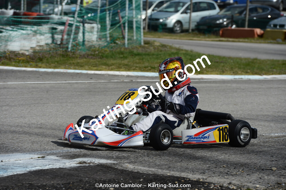 10/03/2013 : 1ère manche du Trophée Vincent Sanchez à Lavelanet (Photos Antoine Camblor) 2013 — karting