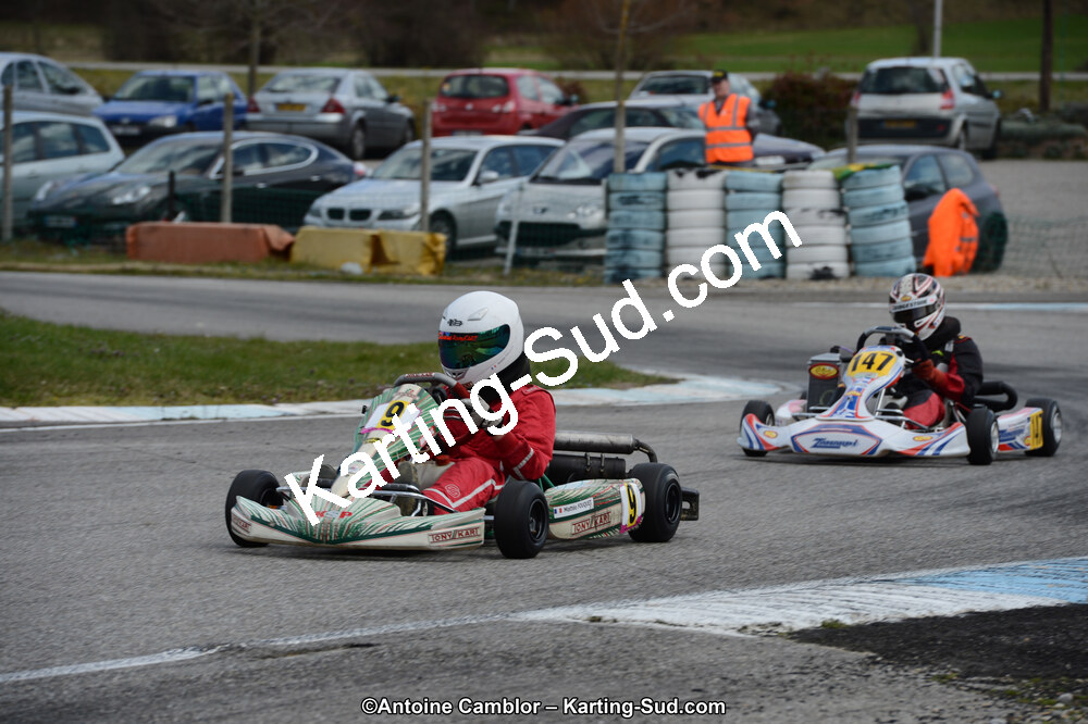 10/03/2013 : 1ère manche du Trophée Vincent Sanchez à Lavelanet (Photos Antoine Camblor) 2013 — karting