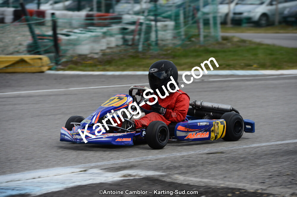 10/03/2013 : 1ère manche du Trophée Vincent Sanchez à Lavelanet (Photos Antoine Camblor) 2013 — karting