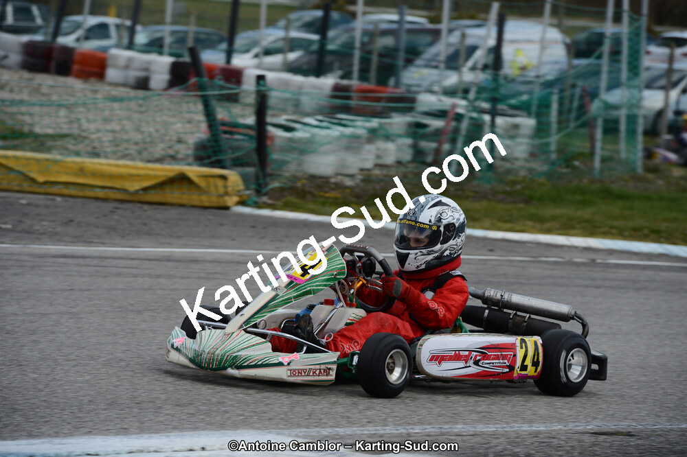 10/03/2013 : 1ère manche du Trophée Vincent Sanchez à Lavelanet (Photos Antoine Camblor) 2013 — karting