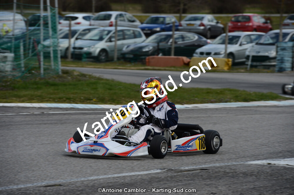 10/03/2013 : 1ère manche du Trophée Vincent Sanchez à Lavelanet (Photos Antoine Camblor) 2013 — karting
