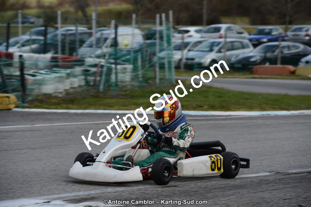 10/03/2013 : 1ère manche du Trophée Vincent Sanchez à Lavelanet (Photos Antoine Camblor) 2013 — karting