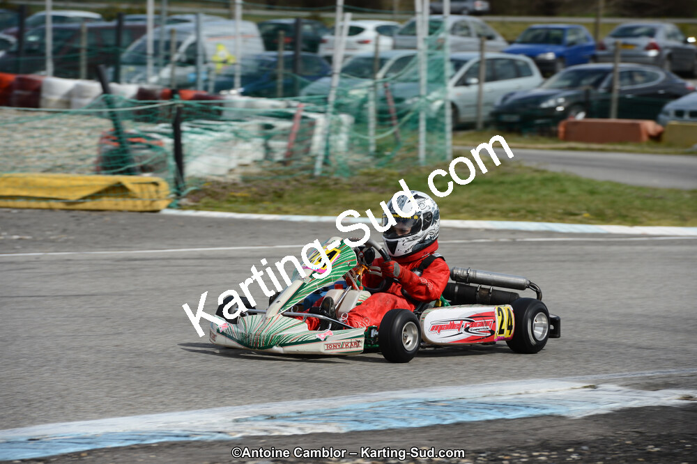 10/03/2013 : 1ère manche du Trophée Vincent Sanchez à Lavelanet (Photos Antoine Camblor) 2013 — karting