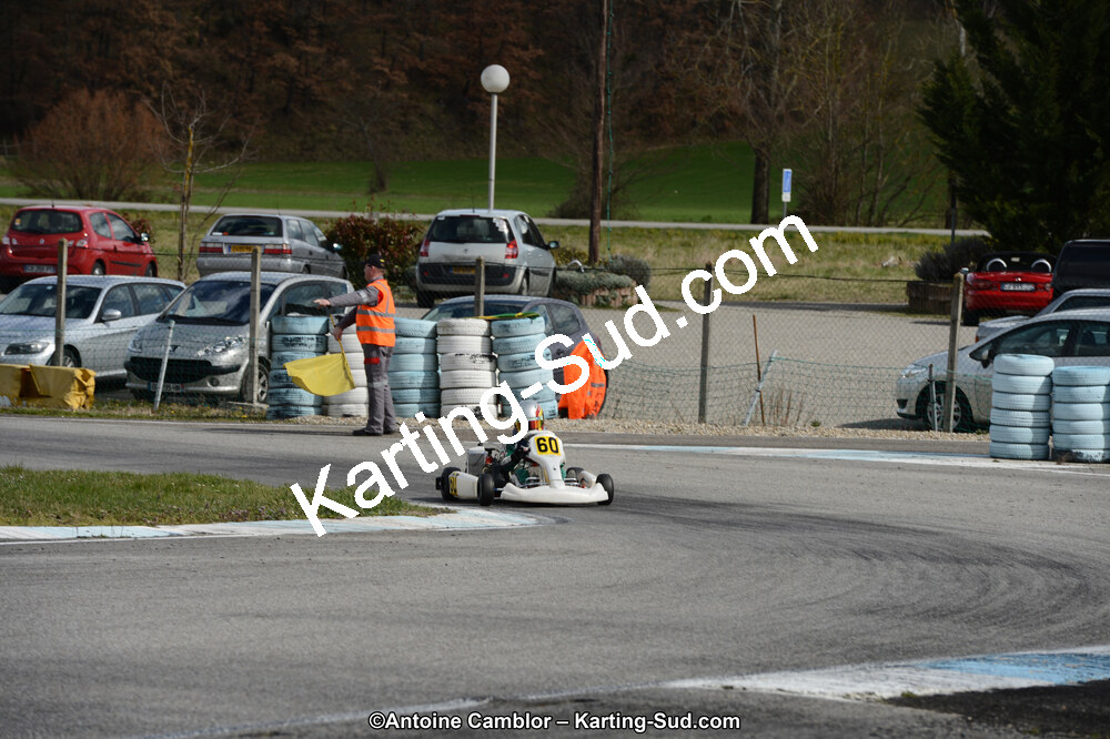 10/03/2013 : 1ère manche du Trophée Vincent Sanchez à Lavelanet (Photos Antoine Camblor) 2013 — karting