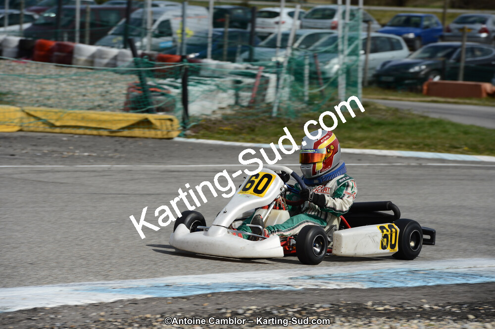 10/03/2013 : 1ère manche du Trophée Vincent Sanchez à Lavelanet (Photos Antoine Camblor) 2013 — karting