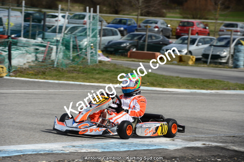 10/03/2013 : 1ère manche du Trophée Vincent Sanchez à Lavelanet (Photos Antoine Camblor) 2013 — karting