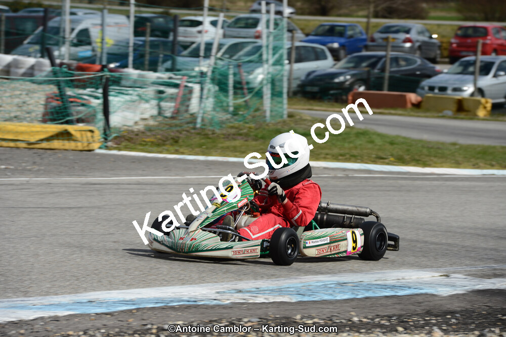 10/03/2013 : 1ère manche du Trophée Vincent Sanchez à Lavelanet (Photos Antoine Camblor) 2013 — karting