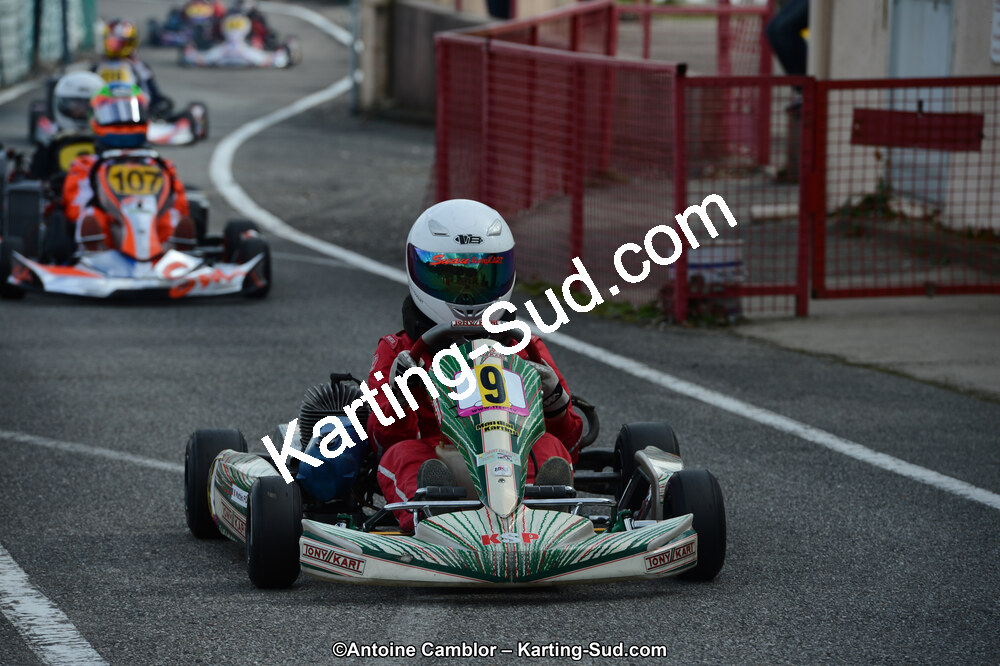 10/03/2013 : 1ère manche du Trophée Vincent Sanchez à Lavelanet (Photos Antoine Camblor) 2013 — karting