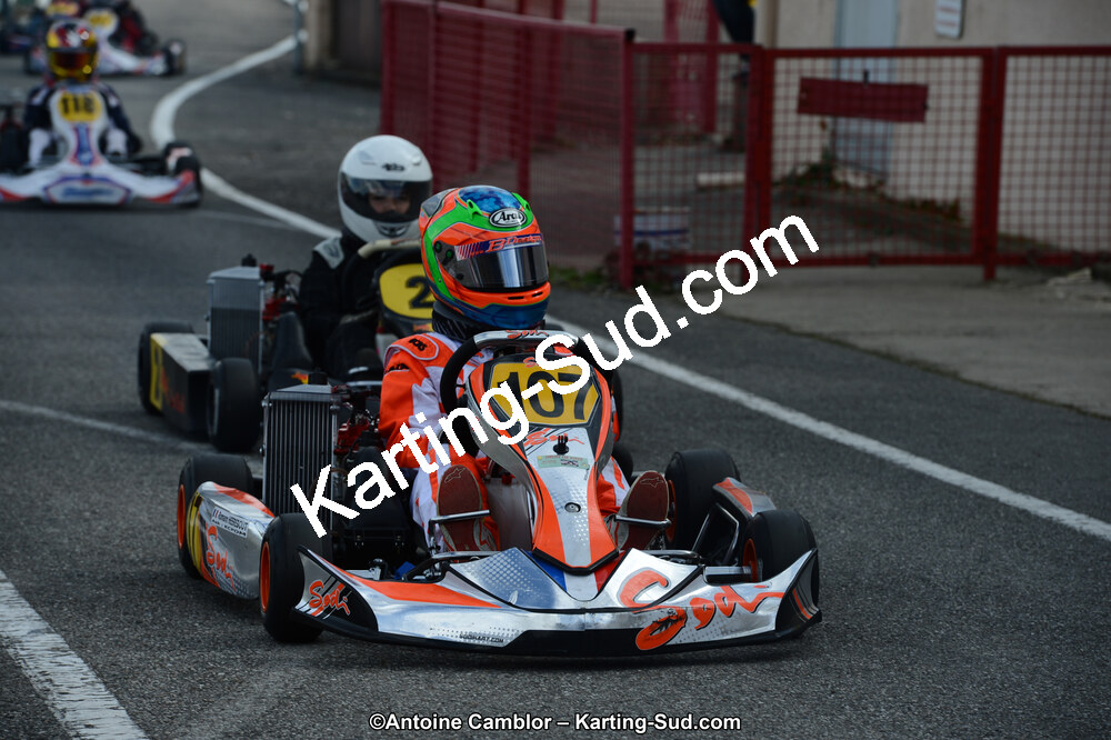 10/03/2013 : 1ère manche du Trophée Vincent Sanchez à Lavelanet (Photos Antoine Camblor) 2013 — karting
