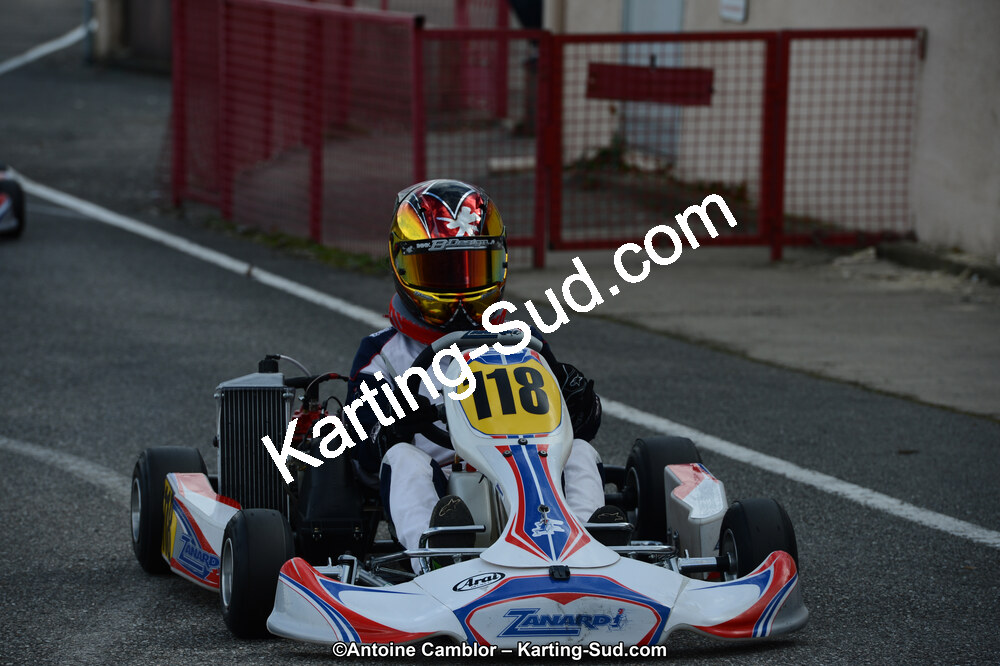 10/03/2013 : 1ère manche du Trophée Vincent Sanchez à Lavelanet (Photos Antoine Camblor) 2013 — karting