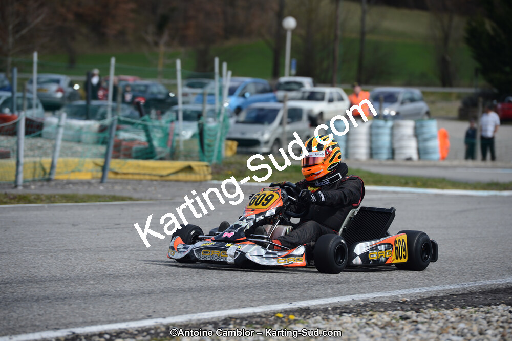 10/03/2013 : 1ère manche du Trophée Vincent Sanchez à Lavelanet (Photos Antoine Camblor) 2013 — karting