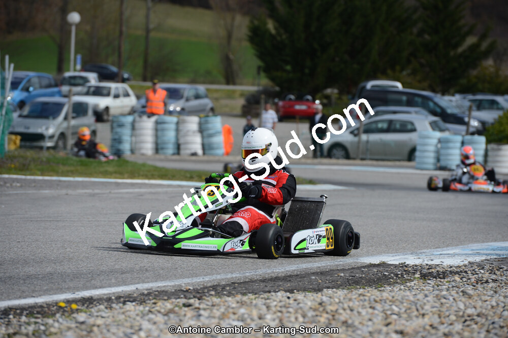 10/03/2013 : 1ère manche du Trophée Vincent Sanchez à Lavelanet (Photos Antoine Camblor) 2013 — karting