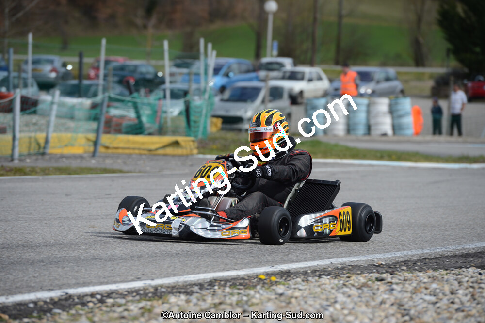 10/03/2013 : 1ère manche du Trophée Vincent Sanchez à Lavelanet (Photos Antoine Camblor) 2013 — karting