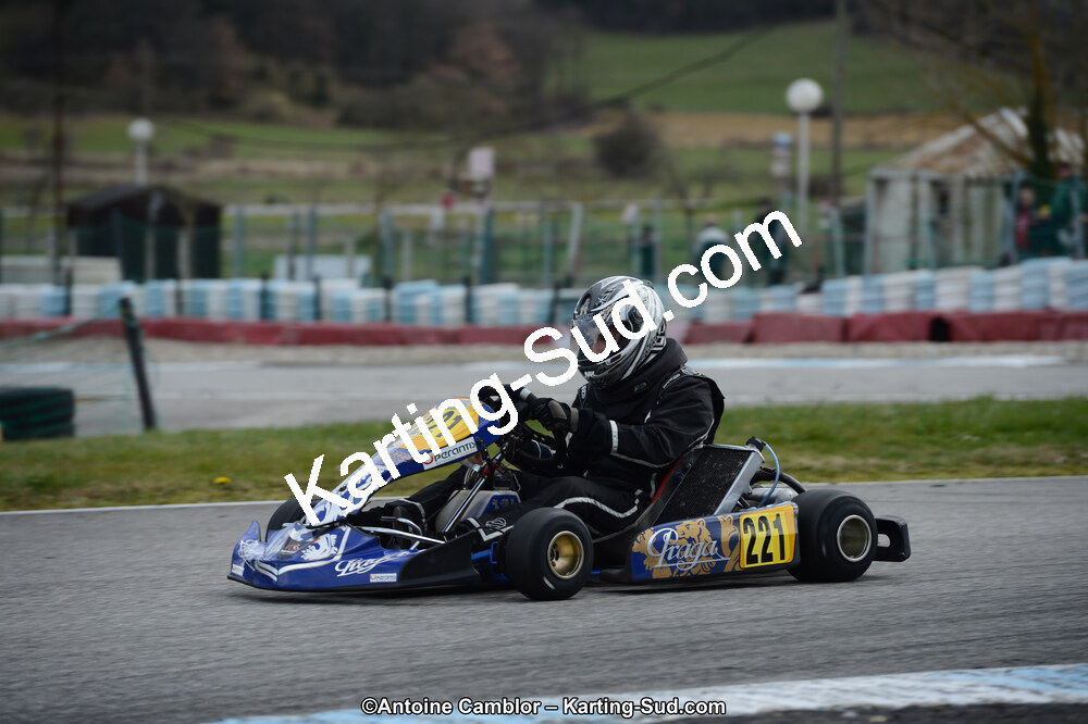 10/03/2013 : 1ère manche du Trophée Vincent Sanchez à Lavelanet (Photos Antoine Camblor) 2013 — karting