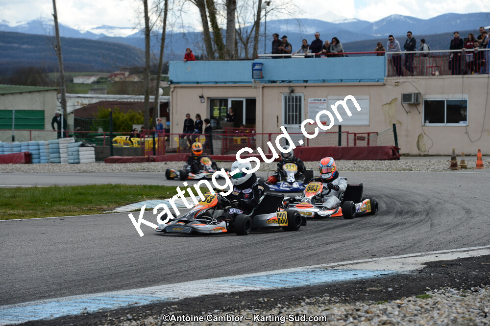 10/03/2013 : 1ère manche du Trophée Vincent Sanchez à Lavelanet (Photos Antoine Camblor) 2013 — karting