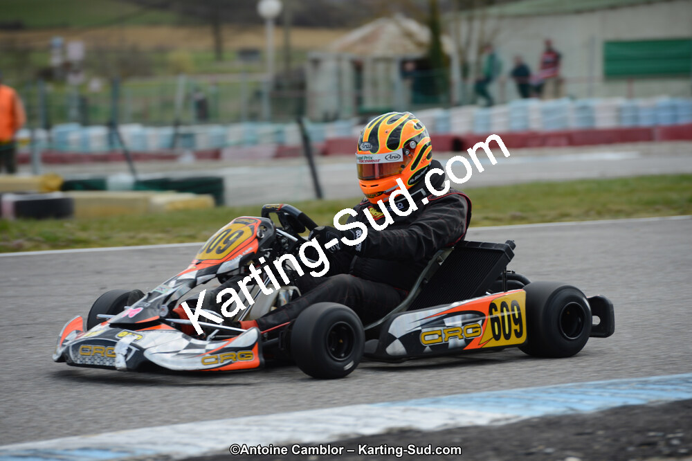 10/03/2013 : 1ère manche du Trophée Vincent Sanchez à Lavelanet (Photos Antoine Camblor) 2013 — karting