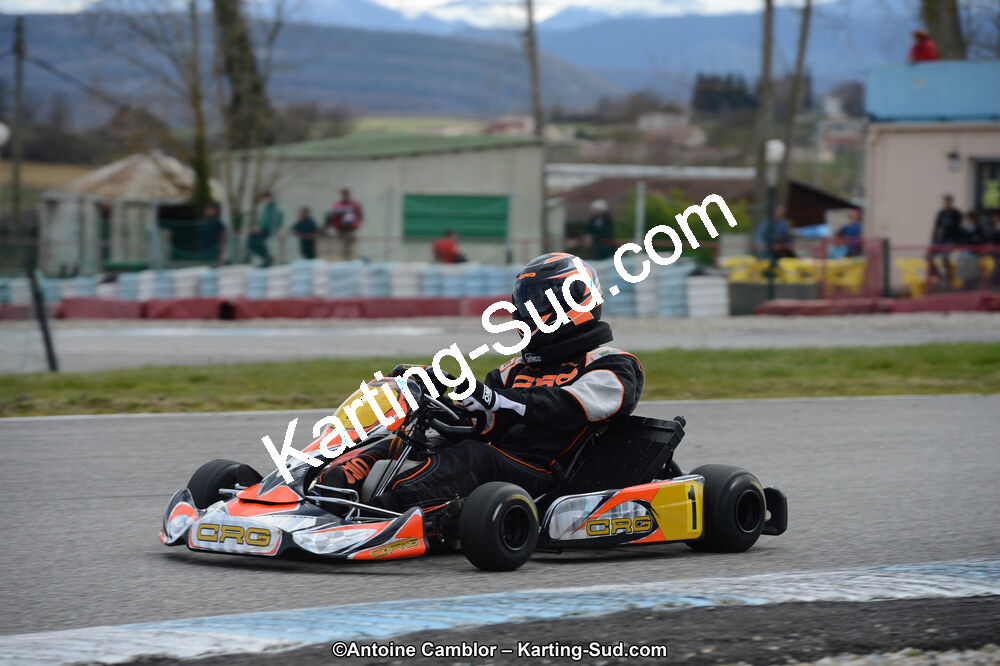 10/03/2013 : 1ère manche du Trophée Vincent Sanchez à Lavelanet (Photos Antoine Camblor) 2013 — karting