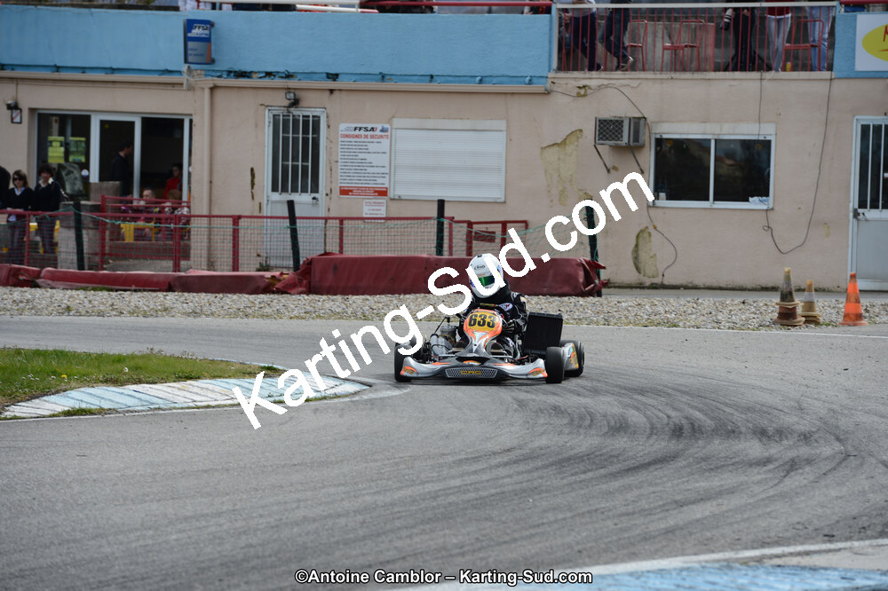 10/03/2013 : 1ère manche du Trophée Vincent Sanchez à Lavelanet (Photos Antoine Camblor) 2013 — karting