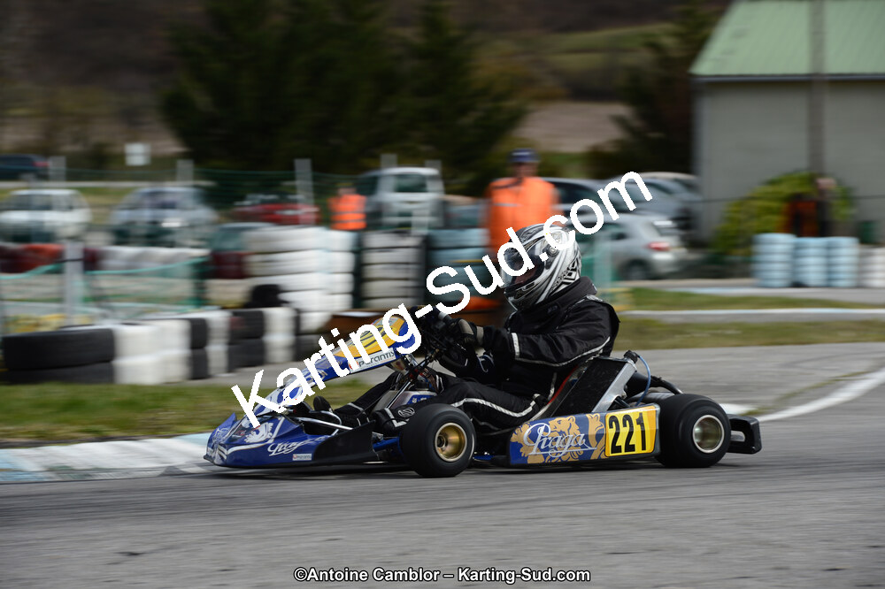 10/03/2013 : 1ère manche du Trophée Vincent Sanchez à Lavelanet (Photos Antoine Camblor) 2013 — karting