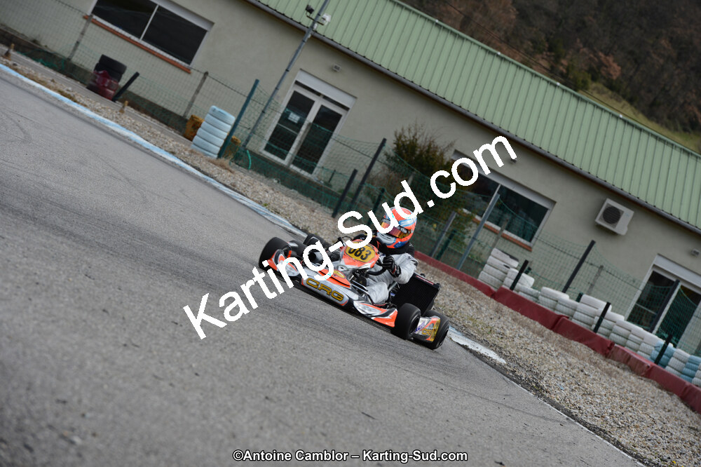 10/03/2013 : 1ère manche du Trophée Vincent Sanchez à Lavelanet (Photos Antoine Camblor) 2013 — karting