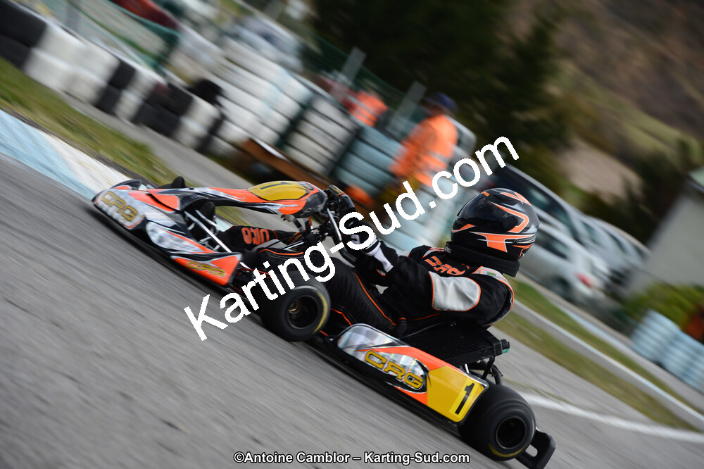 10/03/2013 : 1ère manche du Trophée Vincent Sanchez à Lavelanet (Photos Antoine Camblor) 2013 — karting