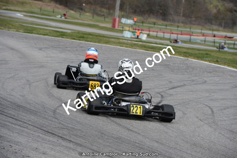 10/03/2013 : 1ère manche du Trophée Vincent Sanchez à Lavelanet (Photos Antoine Camblor) 2013 — karting