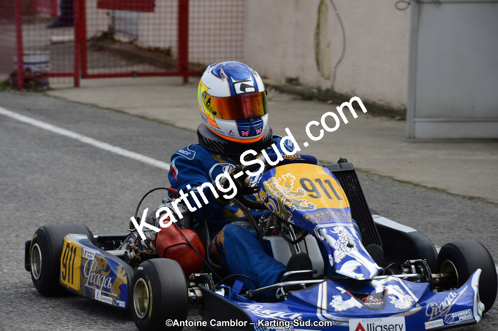 10/03/2013 : 1ère manche du Trophée Vincent Sanchez à Lavelanet (Photos Antoine Camblor) 2013 — karting