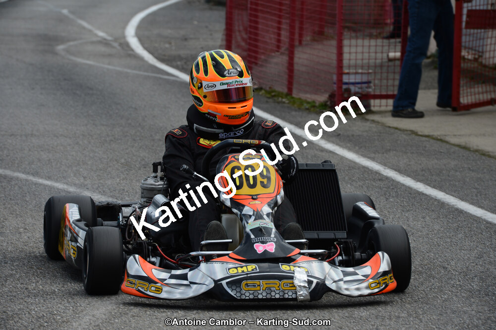 10/03/2013 : 1ère manche du Trophée Vincent Sanchez à Lavelanet (Photos Antoine Camblor) 2013 — karting