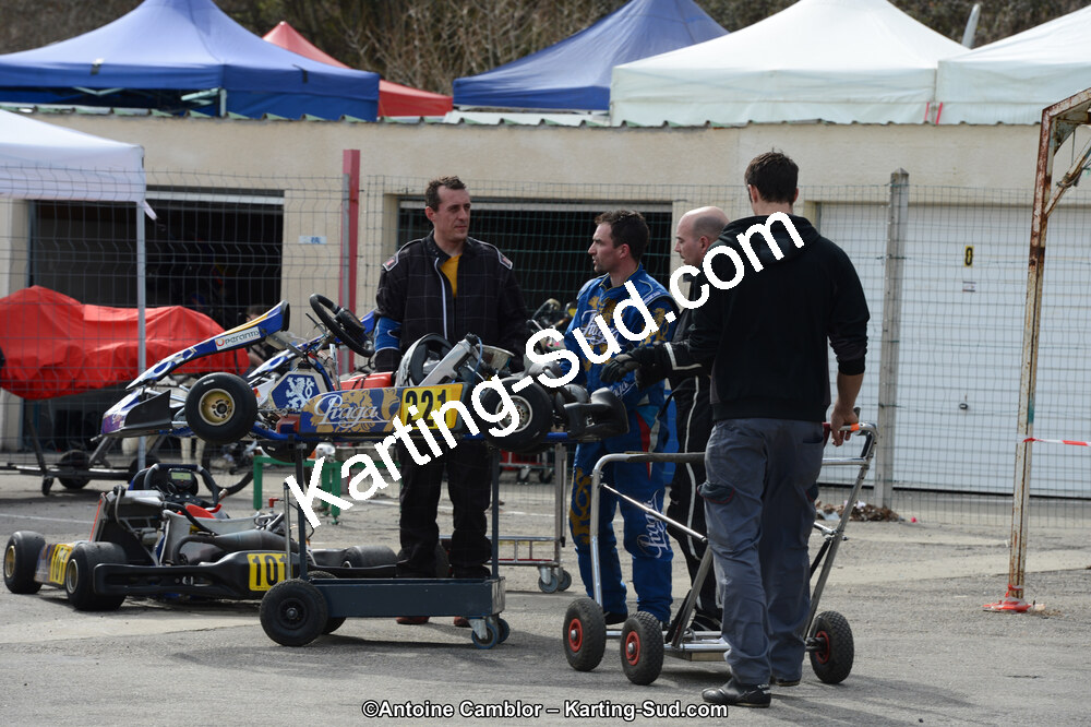 10/03/2013 : 1ère manche du Trophée Vincent Sanchez à Lavelanet (Photos Antoine Camblor) 2013 — karting