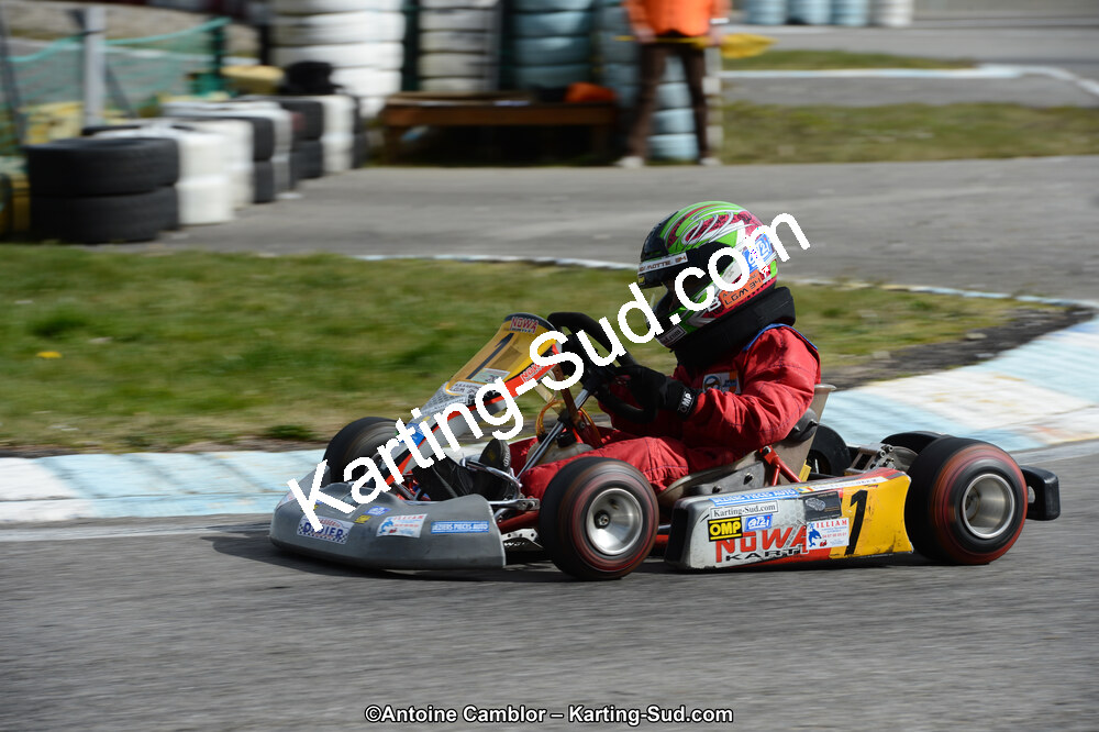 10/03/2013 : 1ère manche du Trophée Vincent Sanchez à Lavelanet (Photos Antoine Camblor) 2013 — karting