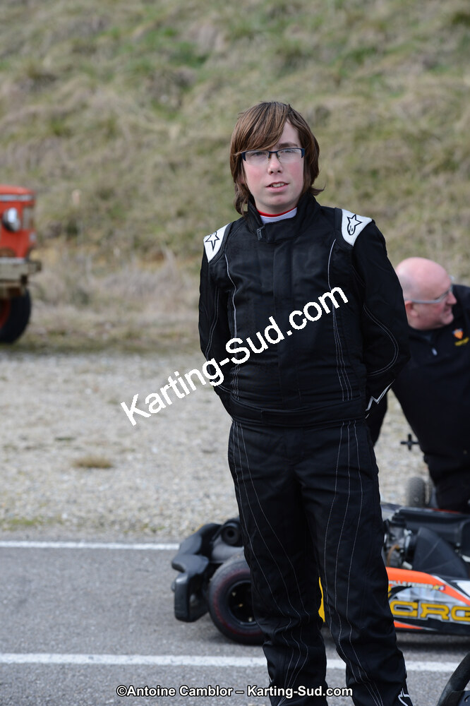 10/03/2013 : 1ère manche du Trophée Vincent Sanchez à Lavelanet (Photos Antoine Camblor) 2013 — karting
