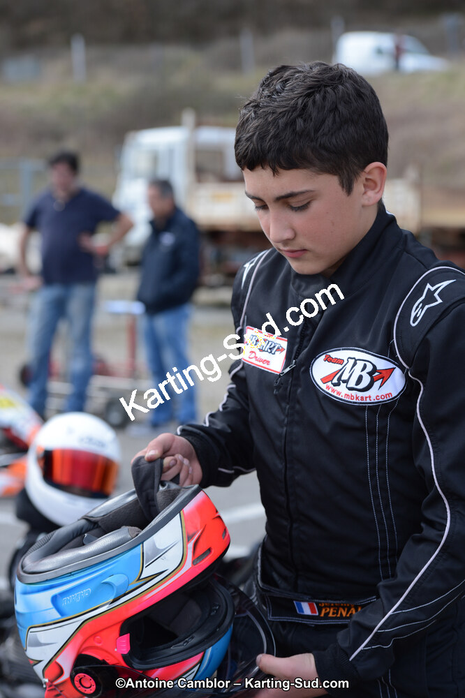10/03/2013 : 1ère manche du Trophée Vincent Sanchez à Lavelanet (Photos Antoine Camblor) 2013 — karting