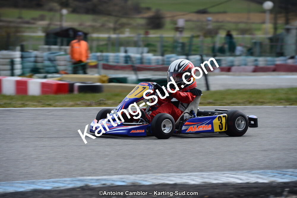 10/03/2013 : 1ère manche du Trophée Vincent Sanchez à Lavelanet (Photos Antoine Camblor) 2013 — karting