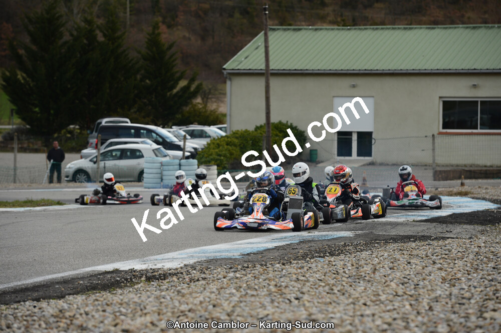 10/03/2013 : 1ère manche du Trophée Vincent Sanchez à Lavelanet (Photos Antoine Camblor) 2013 — karting