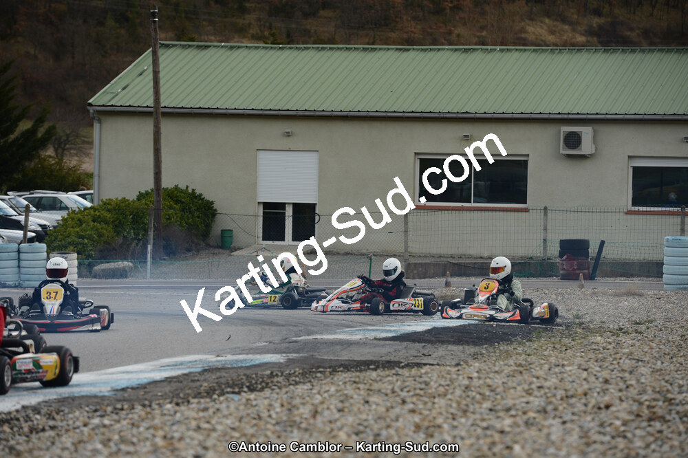 10/03/2013 : 1ère manche du Trophée Vincent Sanchez à Lavelanet (Photos Antoine Camblor) 2013 — karting