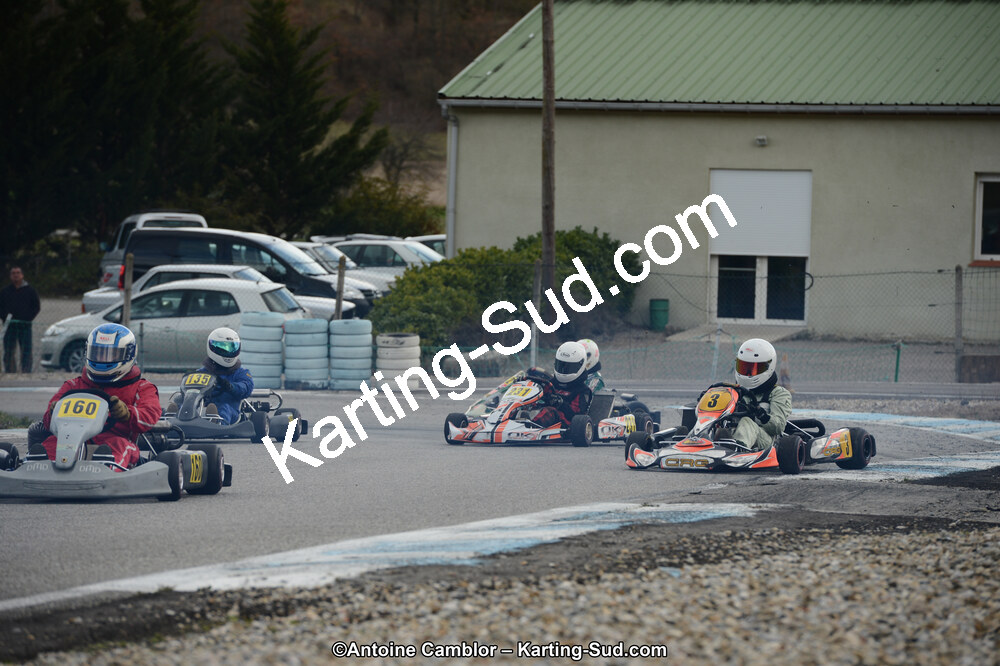10/03/2013 : 1ère manche du Trophée Vincent Sanchez à Lavelanet (Photos Antoine Camblor) 2013 — karting