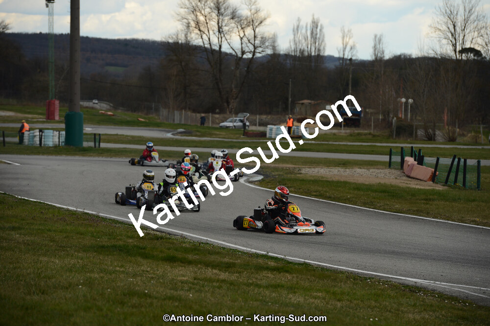 10/03/2013 : 1ère manche du Trophée Vincent Sanchez à Lavelanet (Photos Antoine Camblor) 2013 — karting