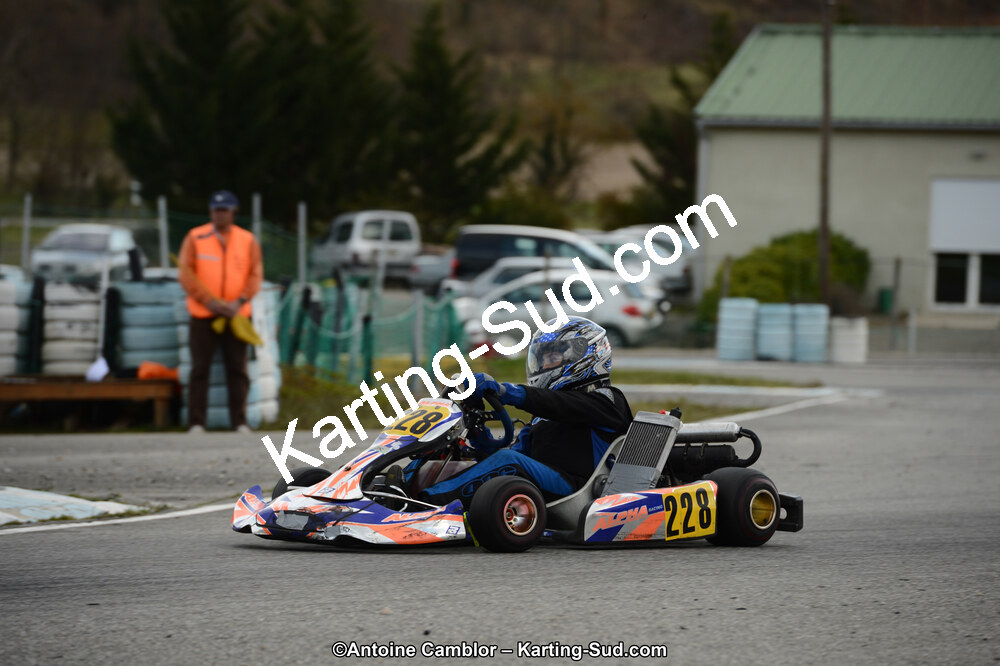10/03/2013 : 1ère manche du Trophée Vincent Sanchez à Lavelanet (Photos Antoine Camblor) 2013 — karting