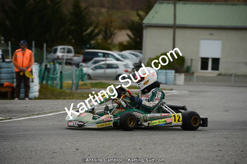 10/03/2013 : 1ère manche du Trophée Vincent Sanchez à Lavelanet (Photos Antoine Camblor) 2013 — karting