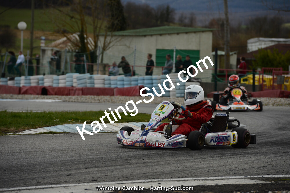 10/03/2013 : 1ère manche du Trophée Vincent Sanchez à Lavelanet (Photos Antoine Camblor) 2013 — karting