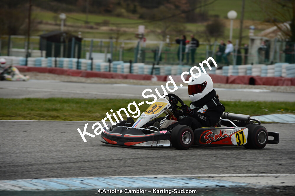 10/03/2013 : 1ère manche du Trophée Vincent Sanchez à Lavelanet (Photos Antoine Camblor) 2013 — karting