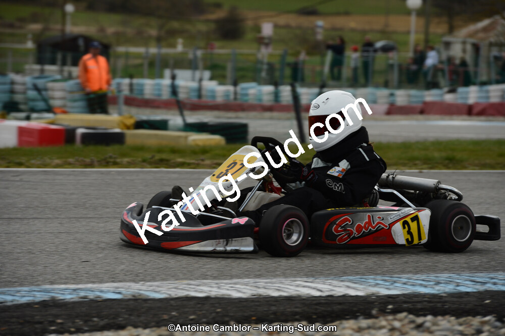 10/03/2013 : 1ère manche du Trophée Vincent Sanchez à Lavelanet (Photos Antoine Camblor) 2013 — karting
