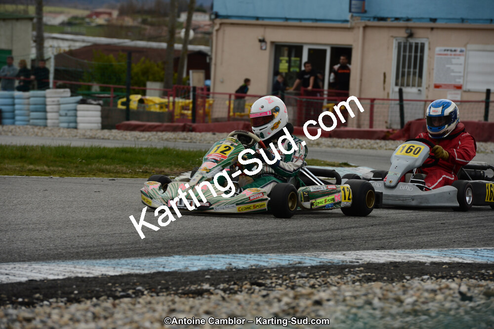 10/03/2013 : 1ère manche du Trophée Vincent Sanchez à Lavelanet (Photos Antoine Camblor) 2013 — karting
