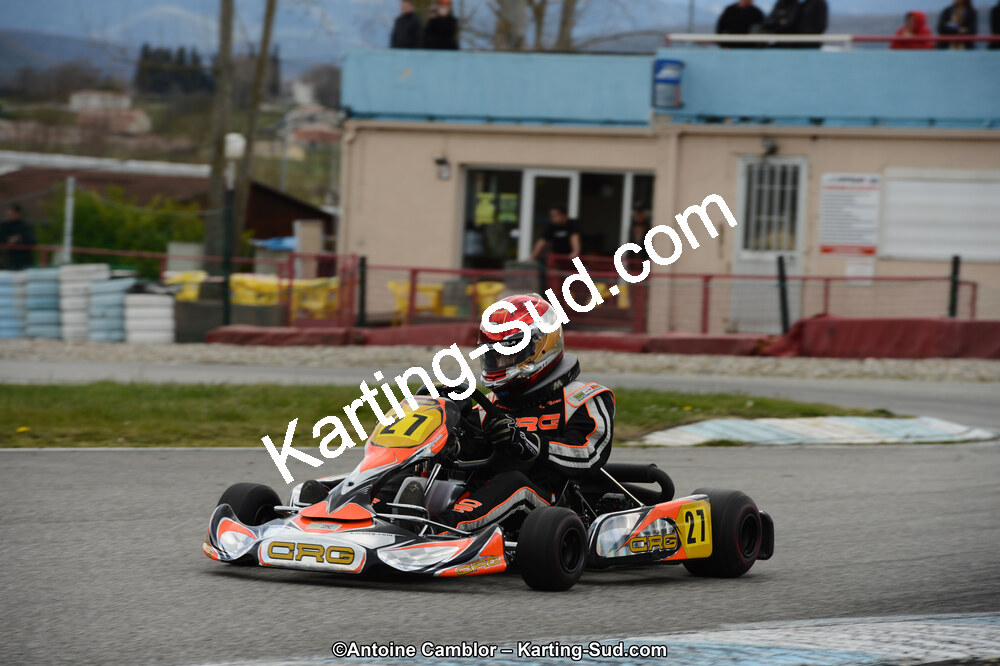 10/03/2013 : 1ère manche du Trophée Vincent Sanchez à Lavelanet (Photos Antoine Camblor) 2013 — karting